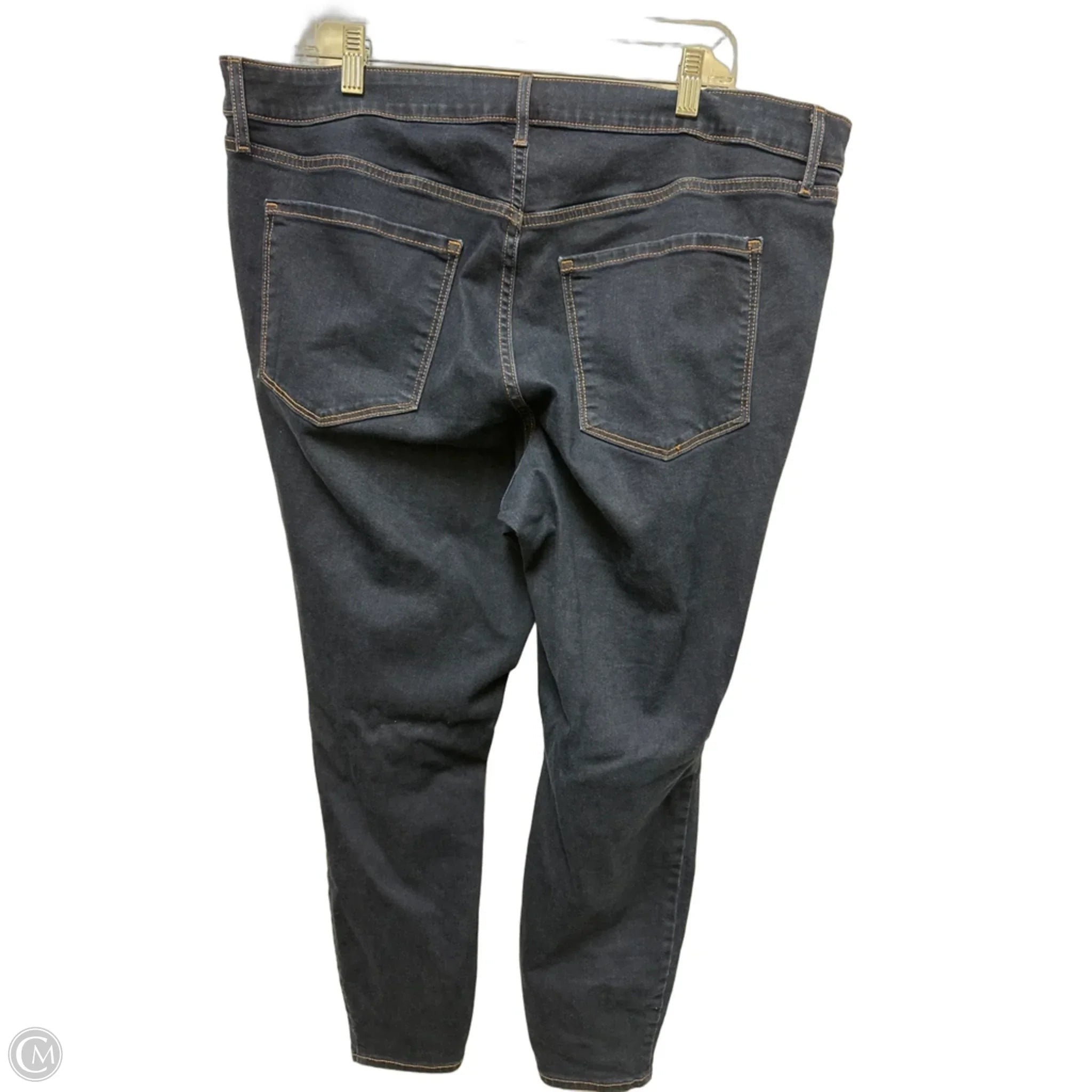 Jeans Skinny By Old Navy In Blue Denim, Size: 20