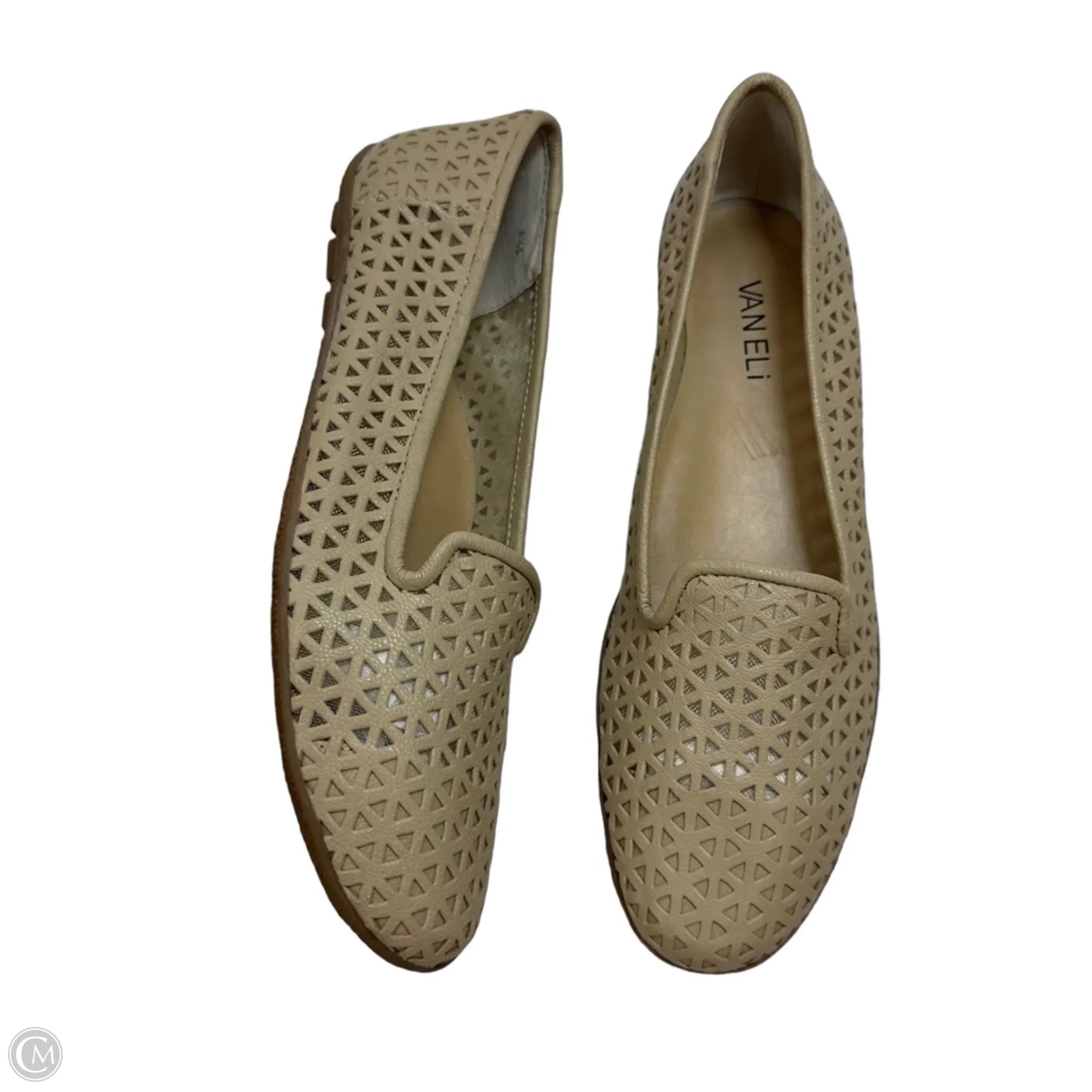 Shoes Flats By Vaneli In Tan, Size: 8.5