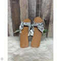 Sandals Flats By A New Day In Silver, Size: 10