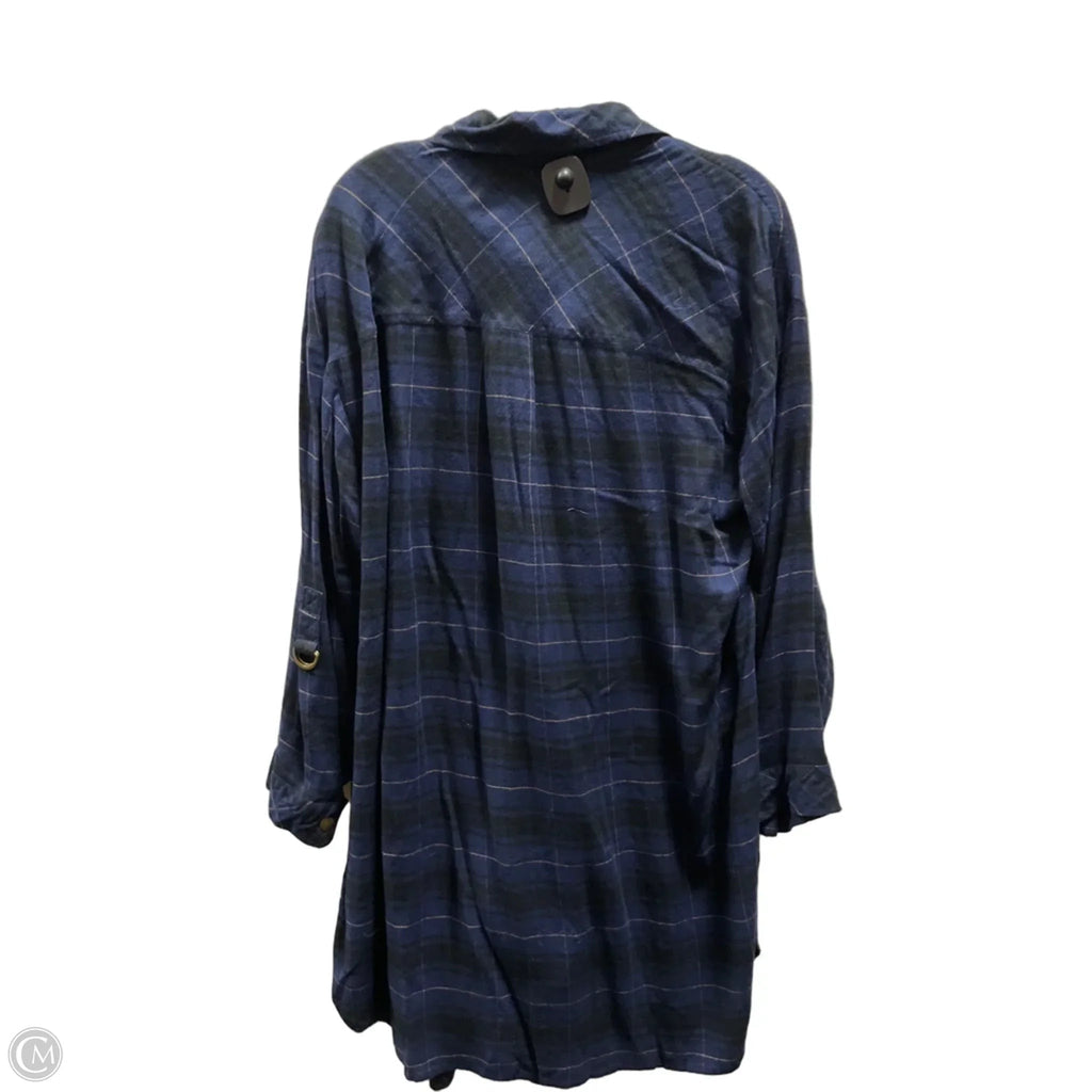 Dress Casual Midi By Torrid In Plaid Pattern, Size: 0