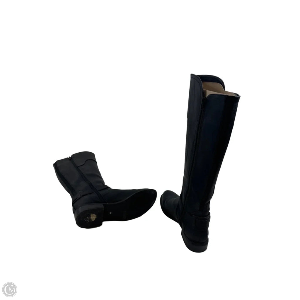 Boots Knee Flats By G By Guess In Black, Size: 8.5