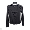 Athletic Top Long Sleeve Crewneck By Athleta In Black, Size: S