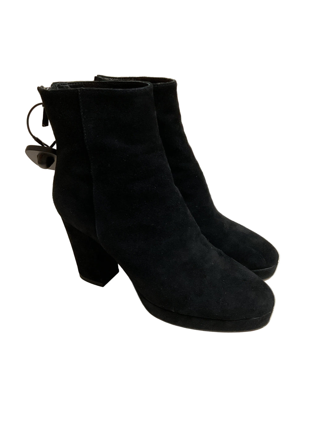 Boots Ankle Heels By Cma In Black, Size:7