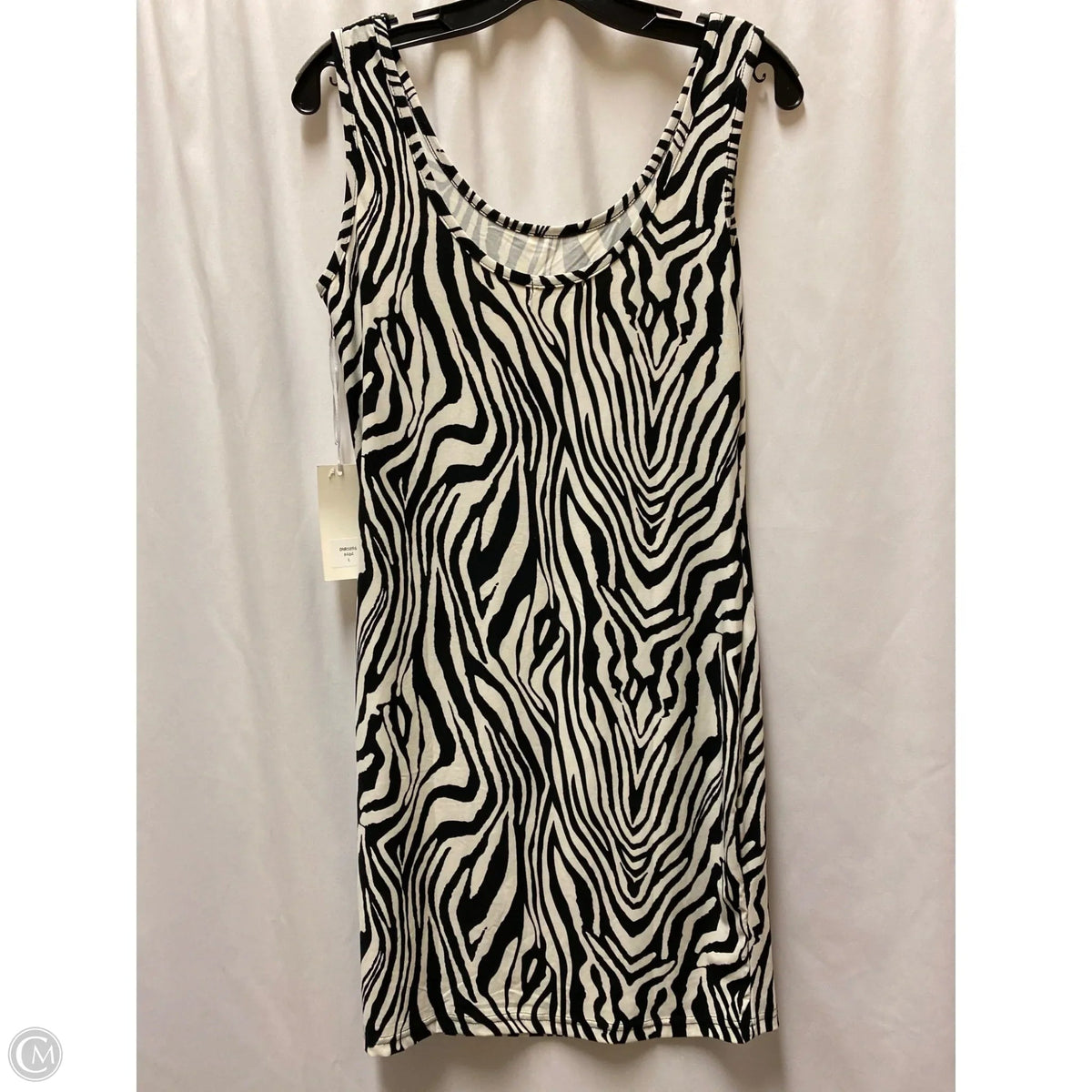 Dress Casual Midi By Clothes Mentor In Animal Print, Size: L