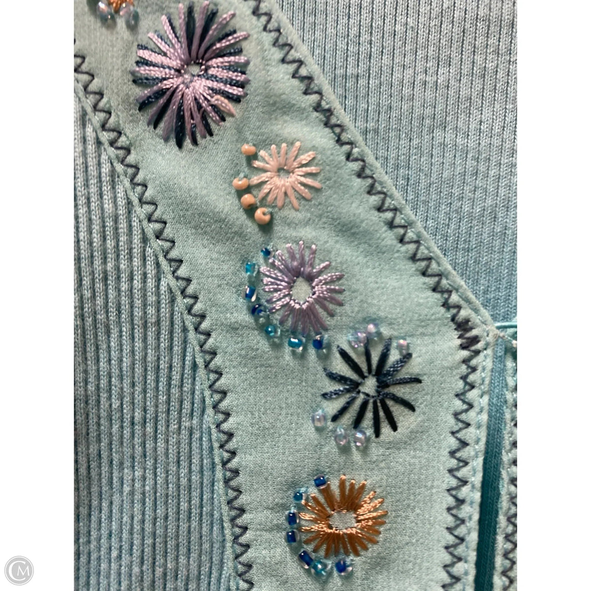 Sweater 2pc By Clothes Mentor In Teal, Size: Mp