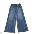 Jeans Wide Leg By Paige In Blue Denim, Size: 8