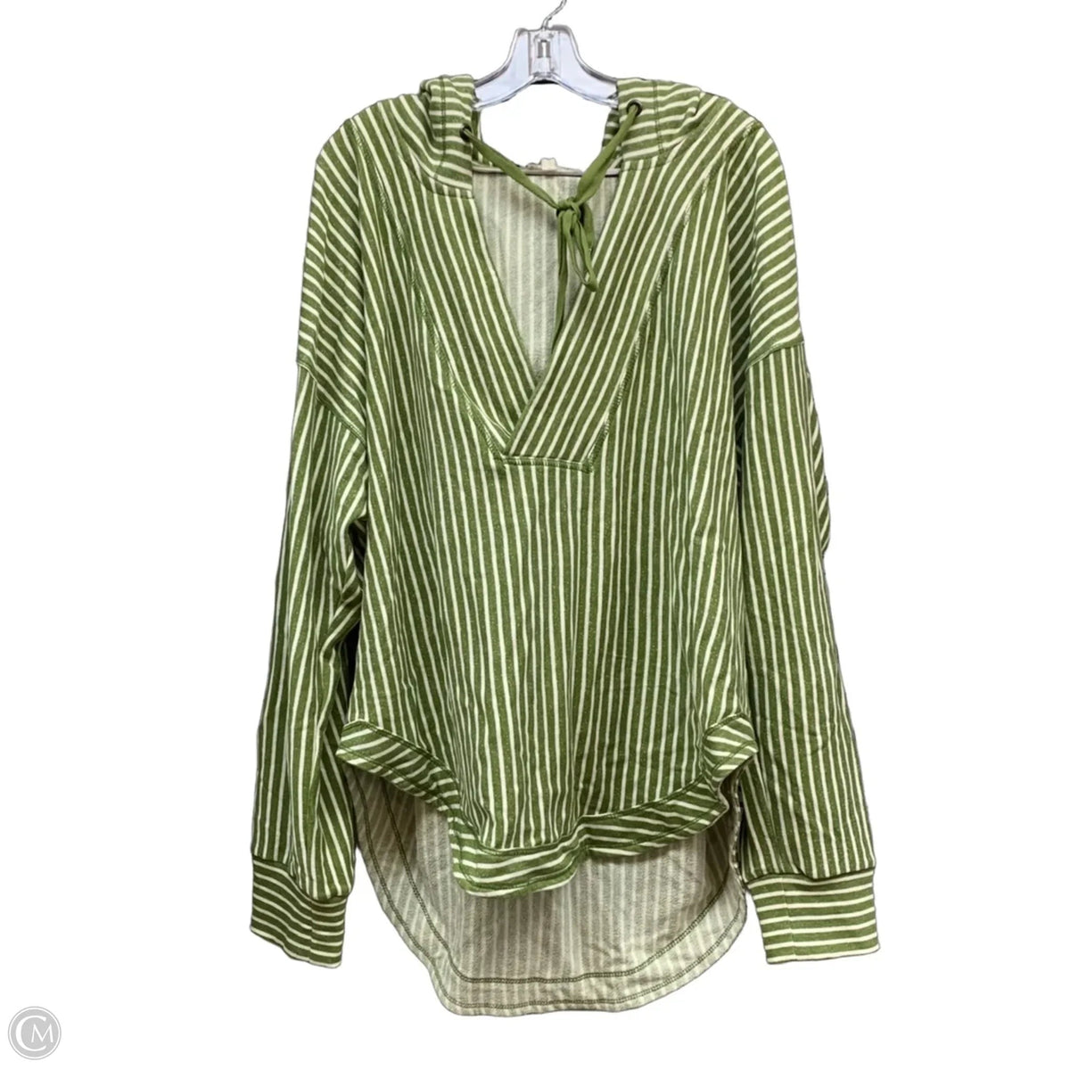 Sweatshirt Hoodie By Pilcro In Green, Size: Xl