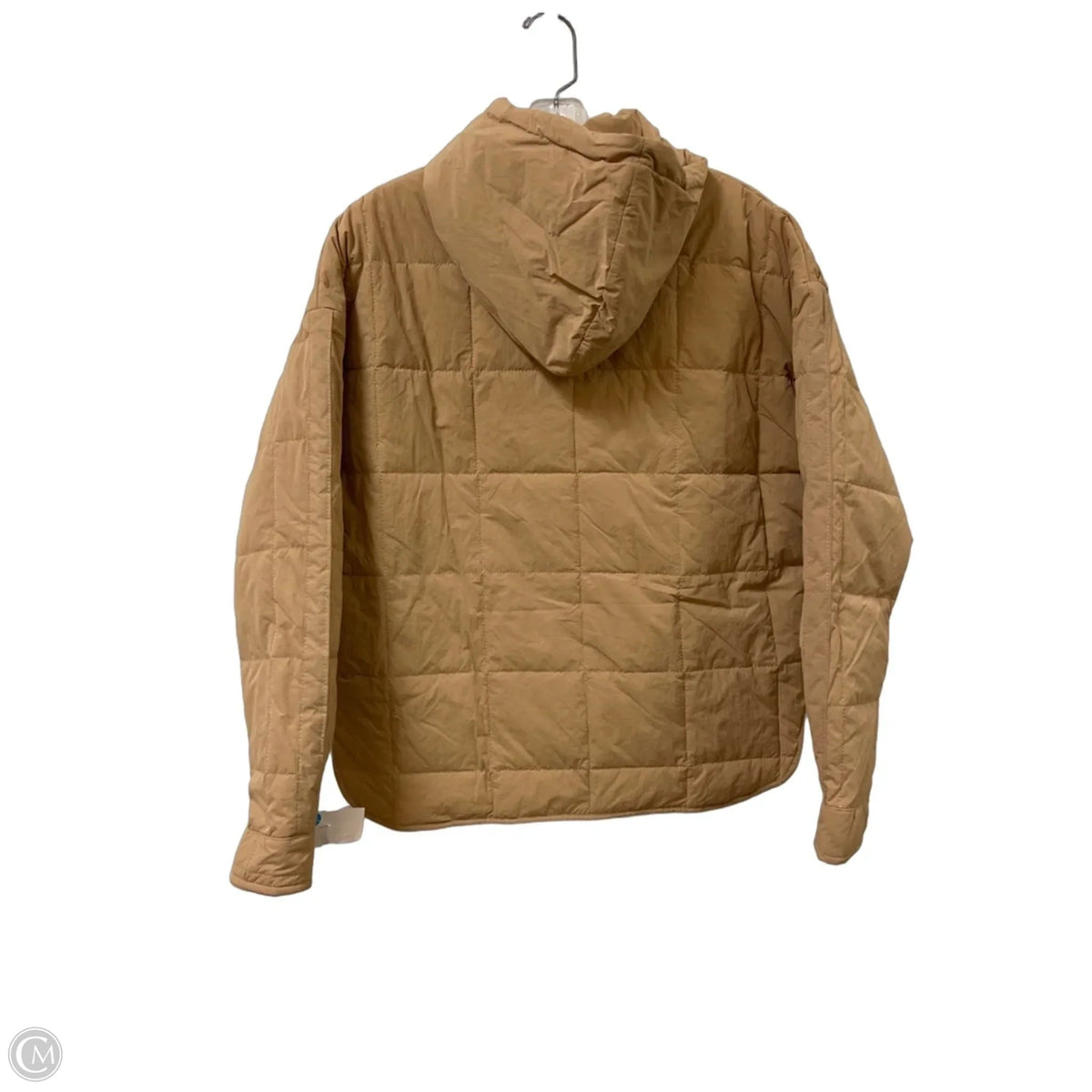 Athletic Sweatshirt Hoodie By Clothes Mentor In Tan, Size: M