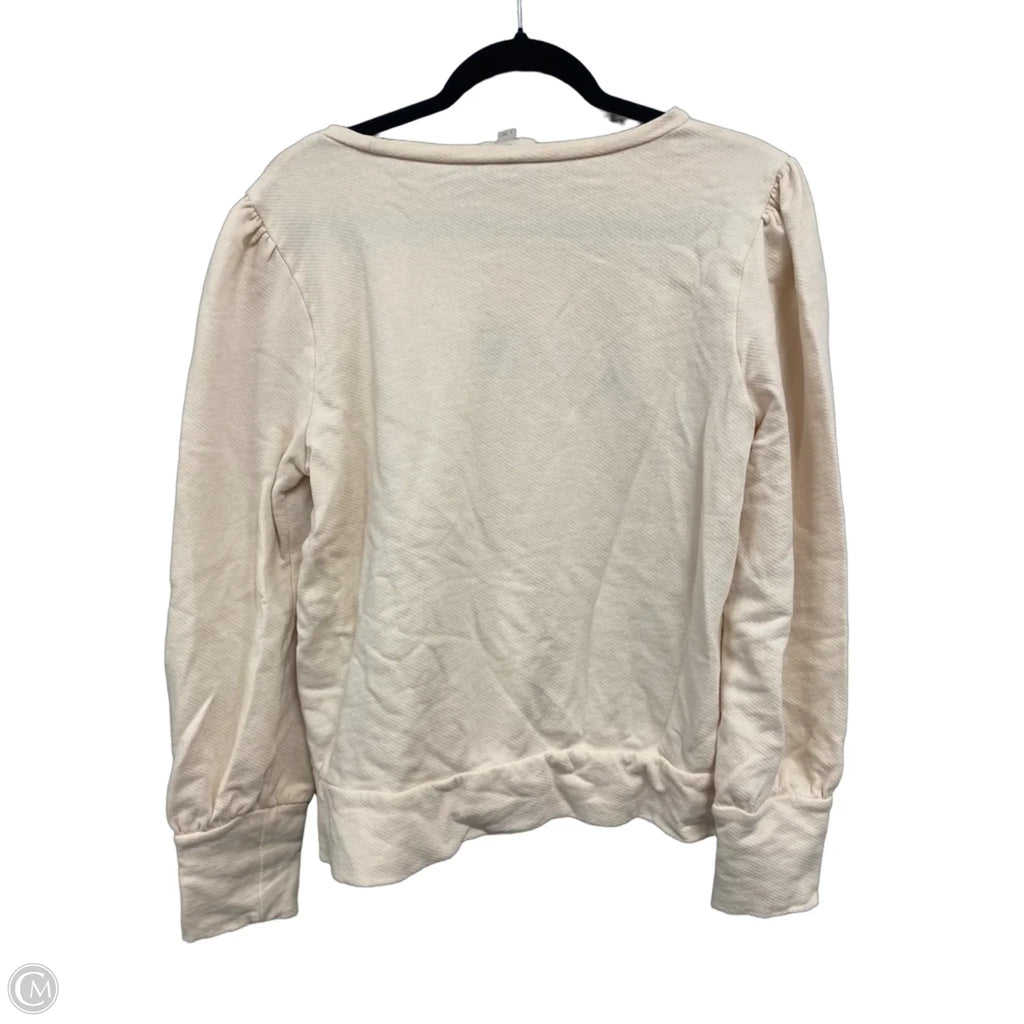 Sweater By Loft In Beige, Size: L