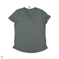 Athletic Top Short Sleeve By 90 Degrees By Reflex In Grey, Size: S