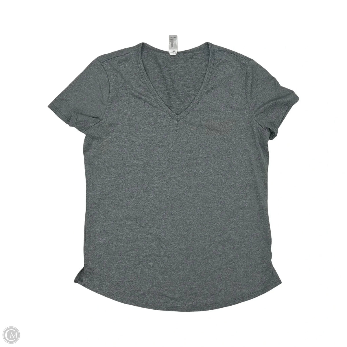 Athletic Top Short Sleeve By 90 Degrees By Reflex In Grey, Size: S