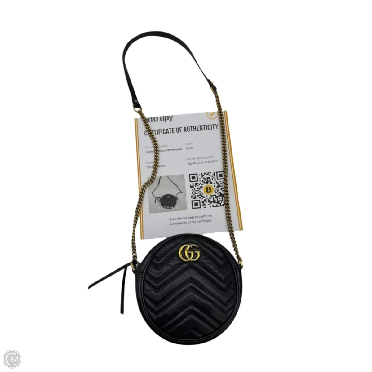 Crossbody Luxury Designer By Gucci, Size: Small