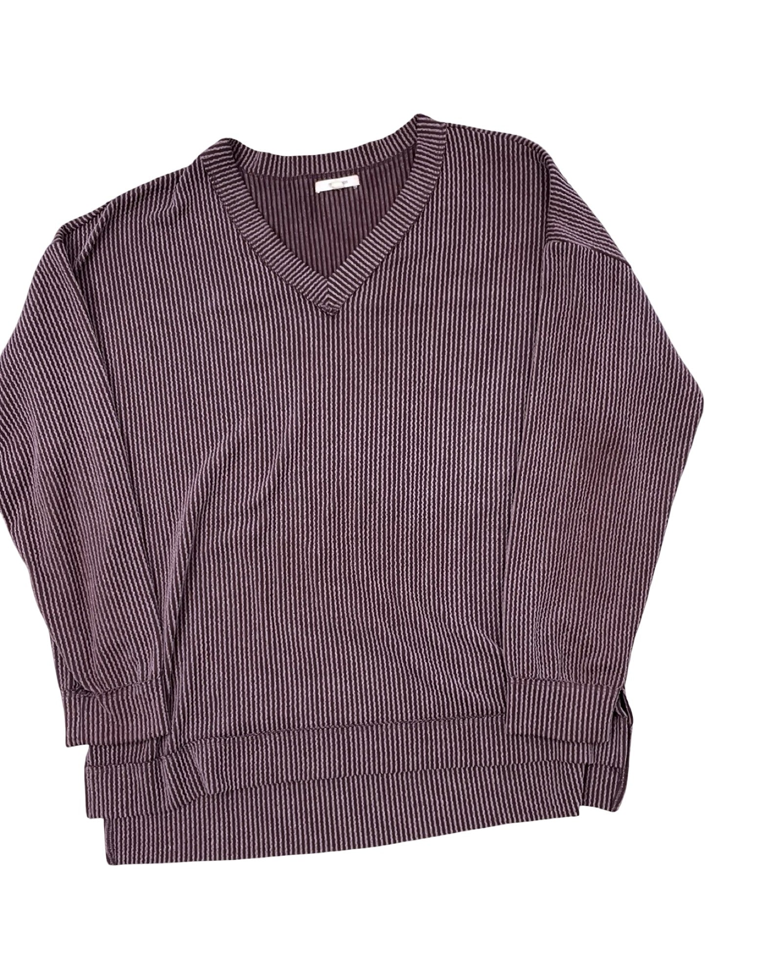 Top Ls By Maurices In Brown, Size:L