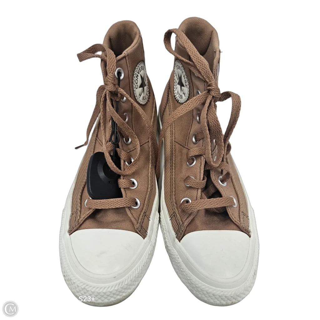 Shoes Sneakers By Converse In Brown & White, Size: 7.5