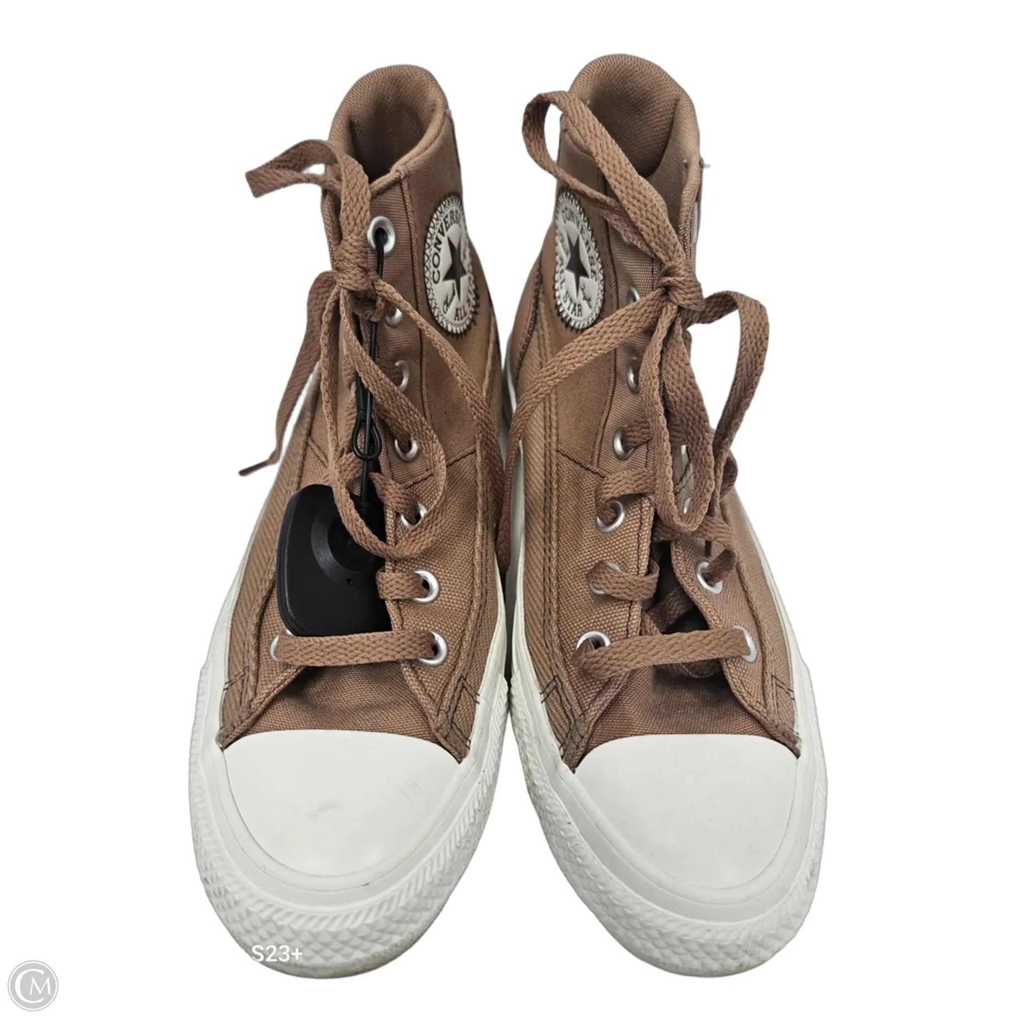 Shoes Sneakers By Converse In Brown & White, Size: 7.5