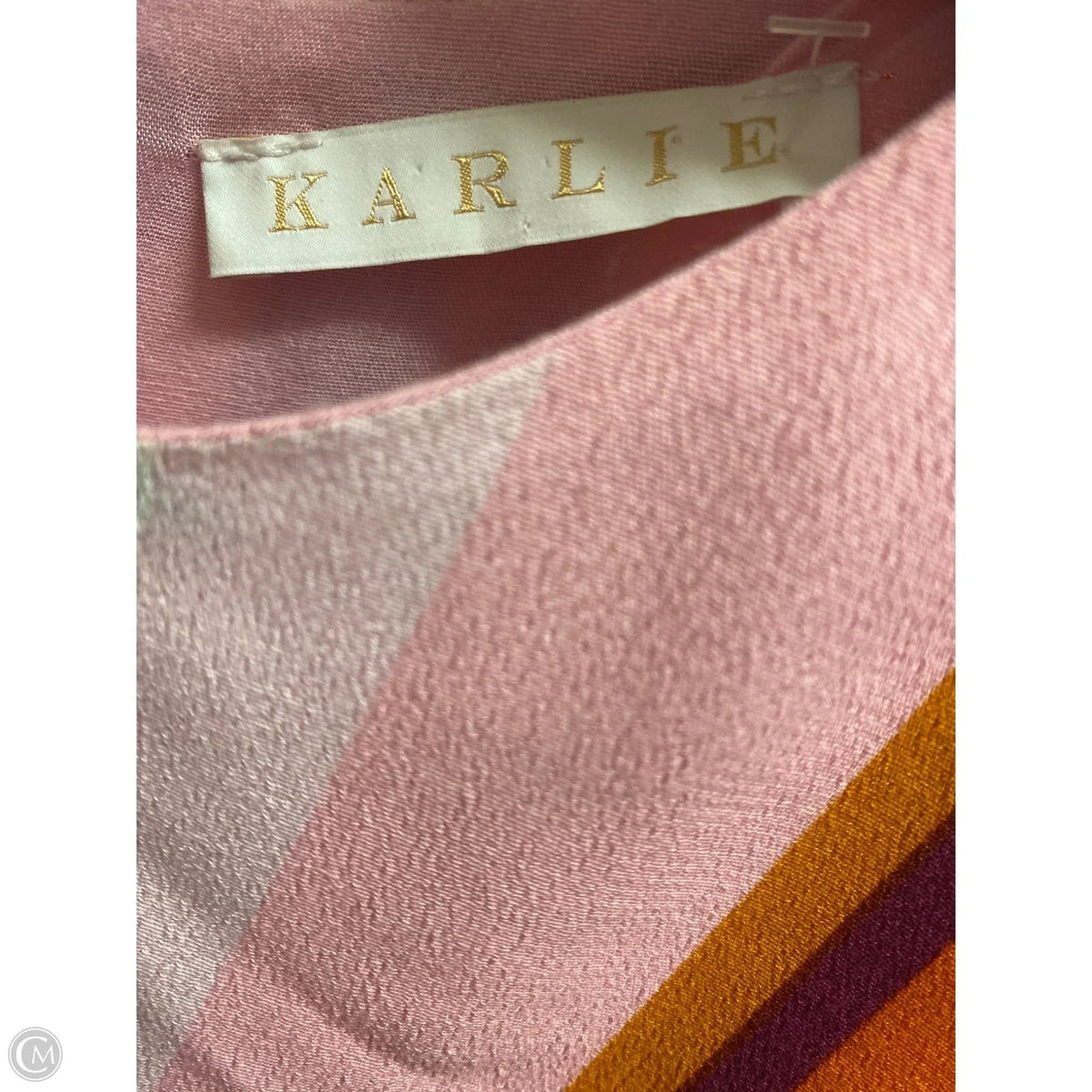 Dress Casual Midi By Karlie In Pink, Size: L