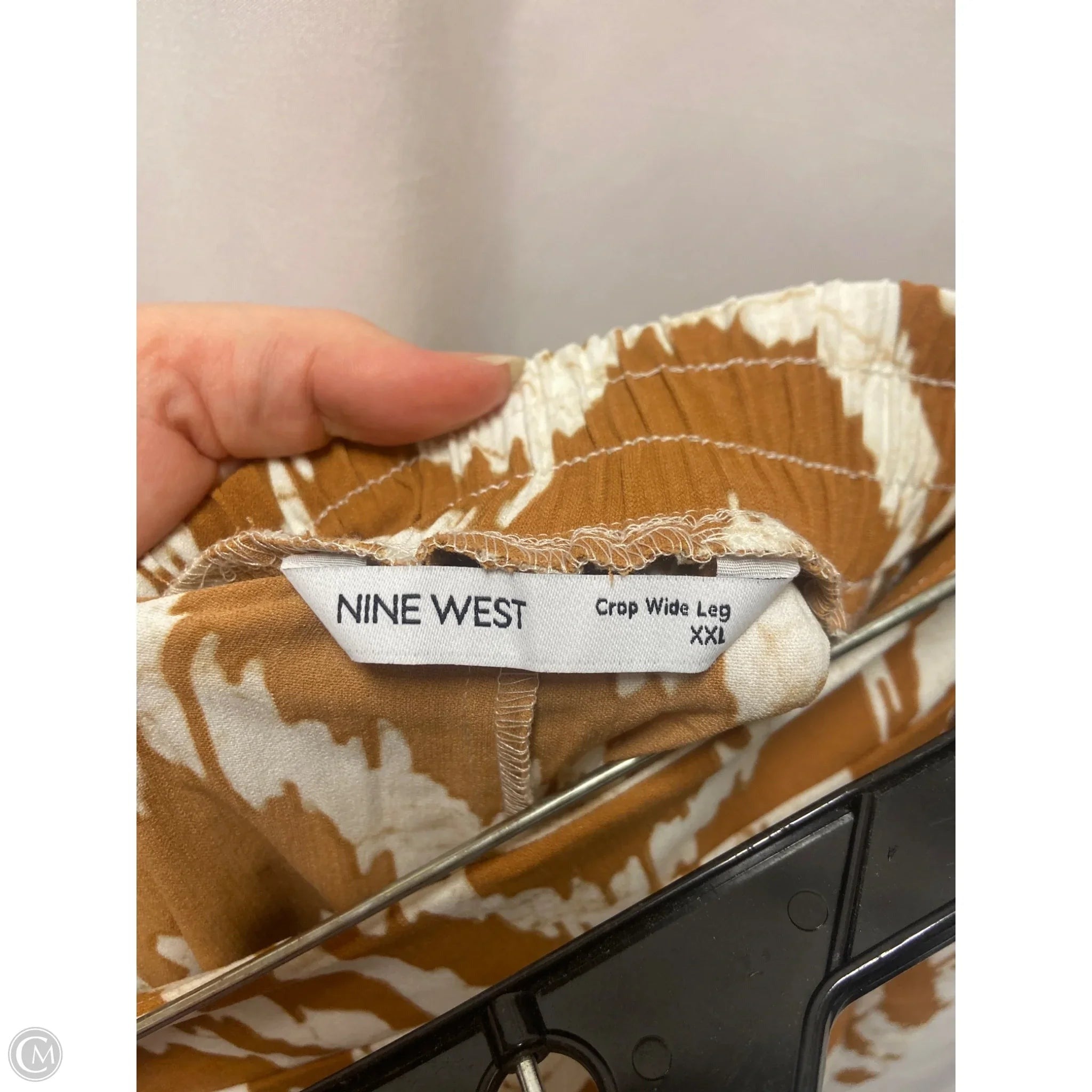Pants Lounge By Nine West In Brown, Size: Xxl