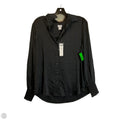 Top Long Sleeve By Chicos In Black, Size: S