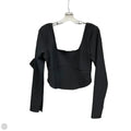 Top Long Sleeve By Abercrombie And Fitch In Black, Size: L