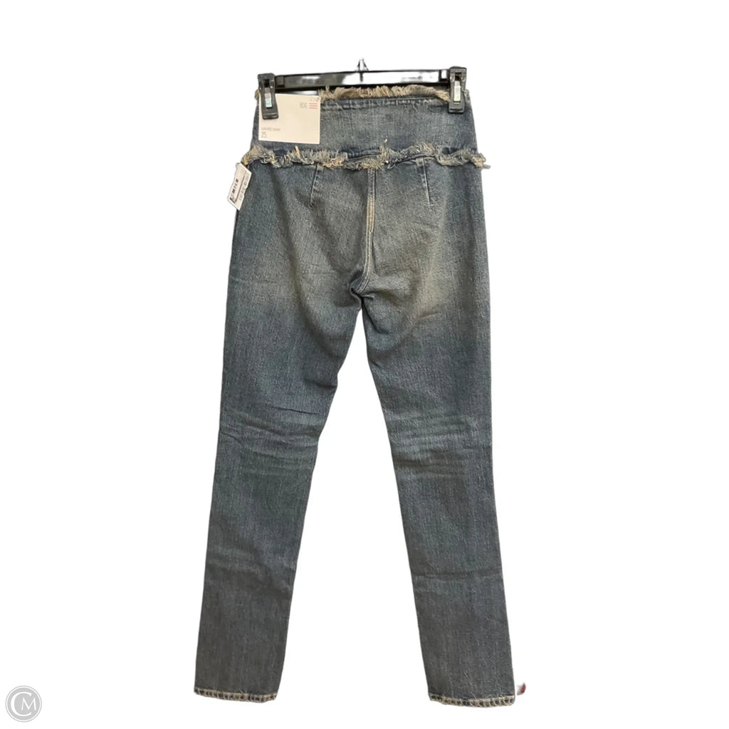 Jeans Skinny By Bdg In Blue Denim, Size: 0