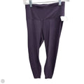 Athletic Capris By 90 Degrees By Reflex In Purple, Size: S