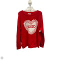 Sweater By Cupcakes And Cashmere In Red, Size: 1x