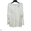 Top Long Sleeve Basic By Pure Energy In White, Size: 3x