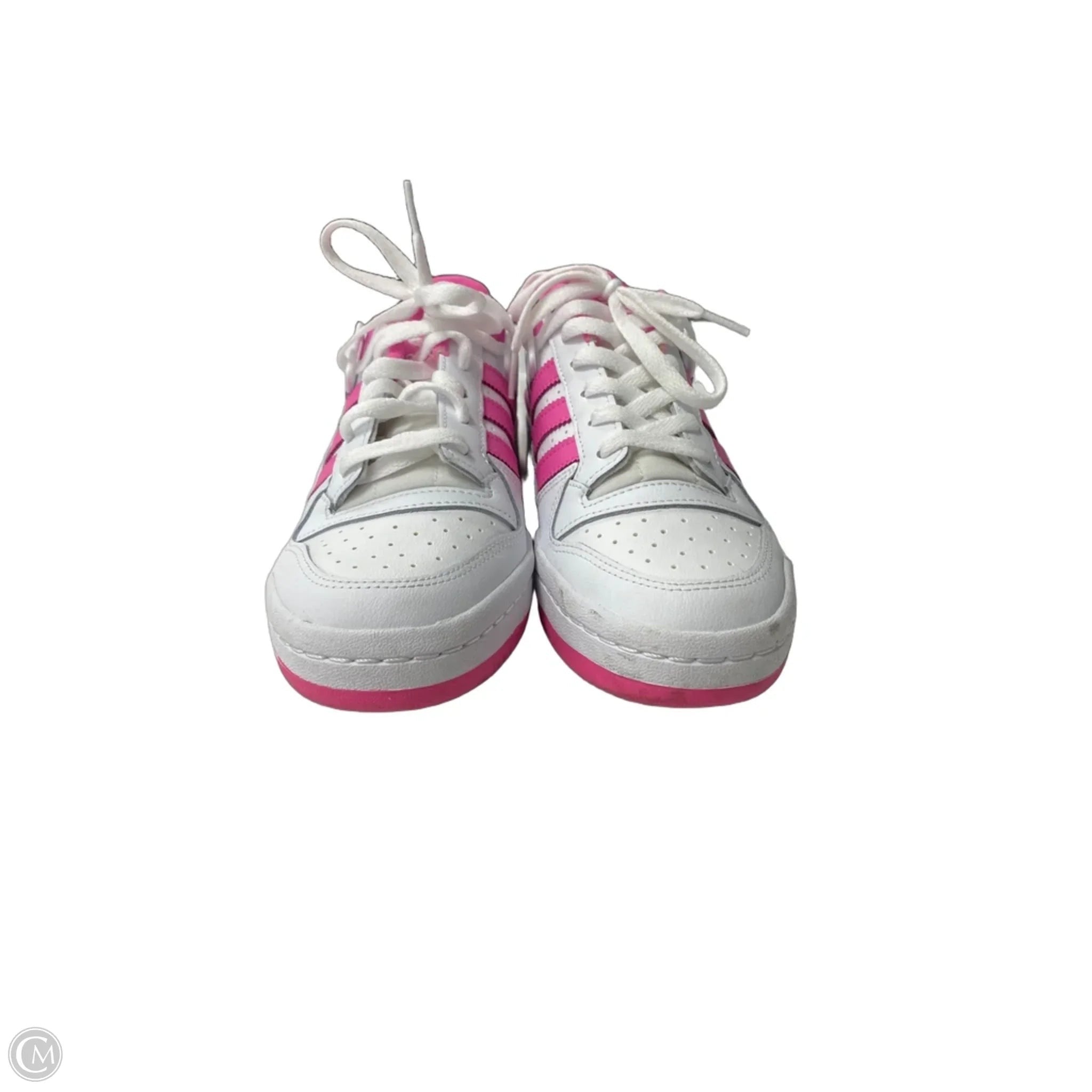 Shoes Sneakers By Adidas In Pink & White, Size: 7