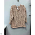 Sweater By Pure Jill In Tan, Size: L