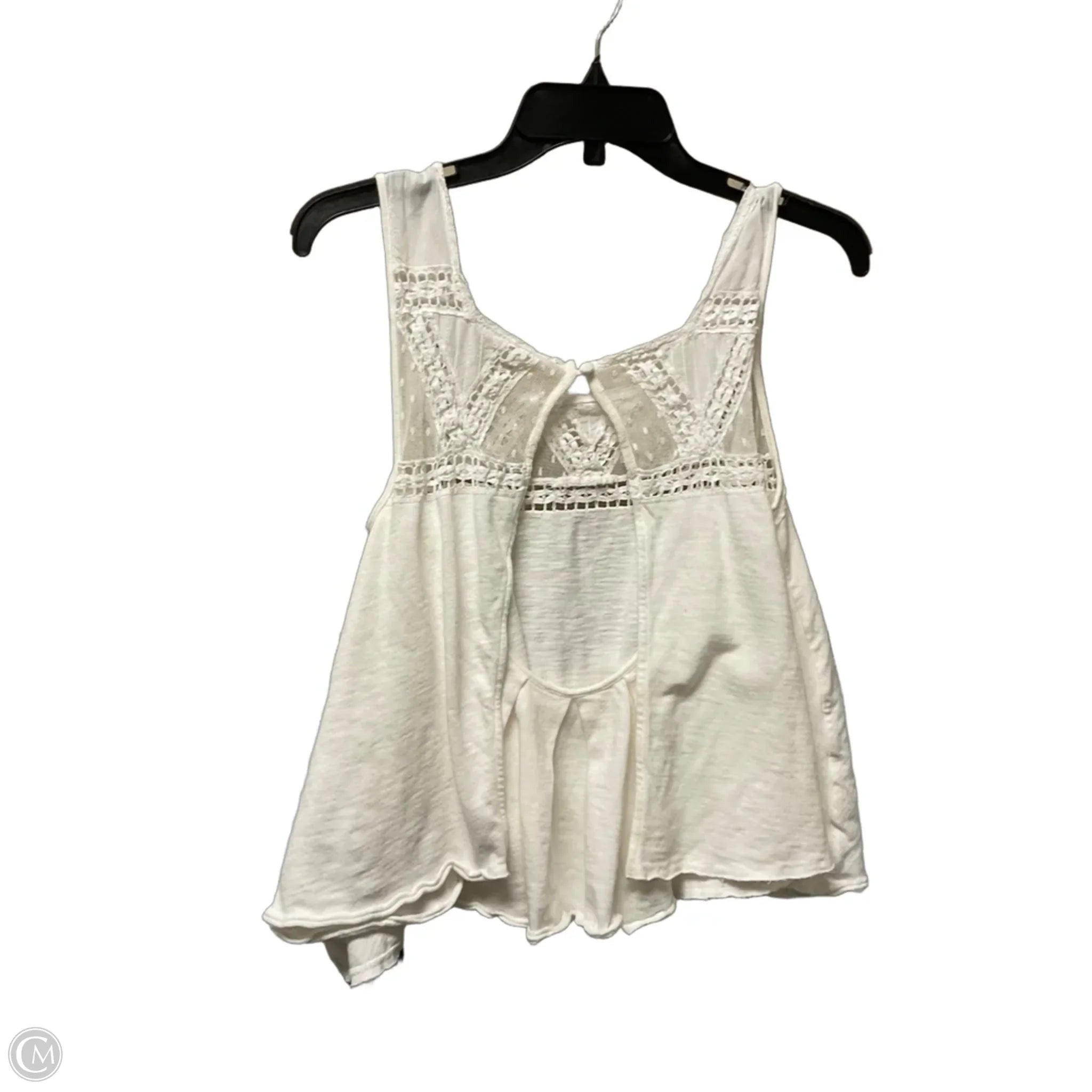 Top Sleeveless By Free People In White, Size: M