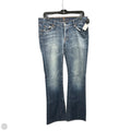 Jeans Boot Cut By 7 For All Mankind In Blue Denim, Size: 12