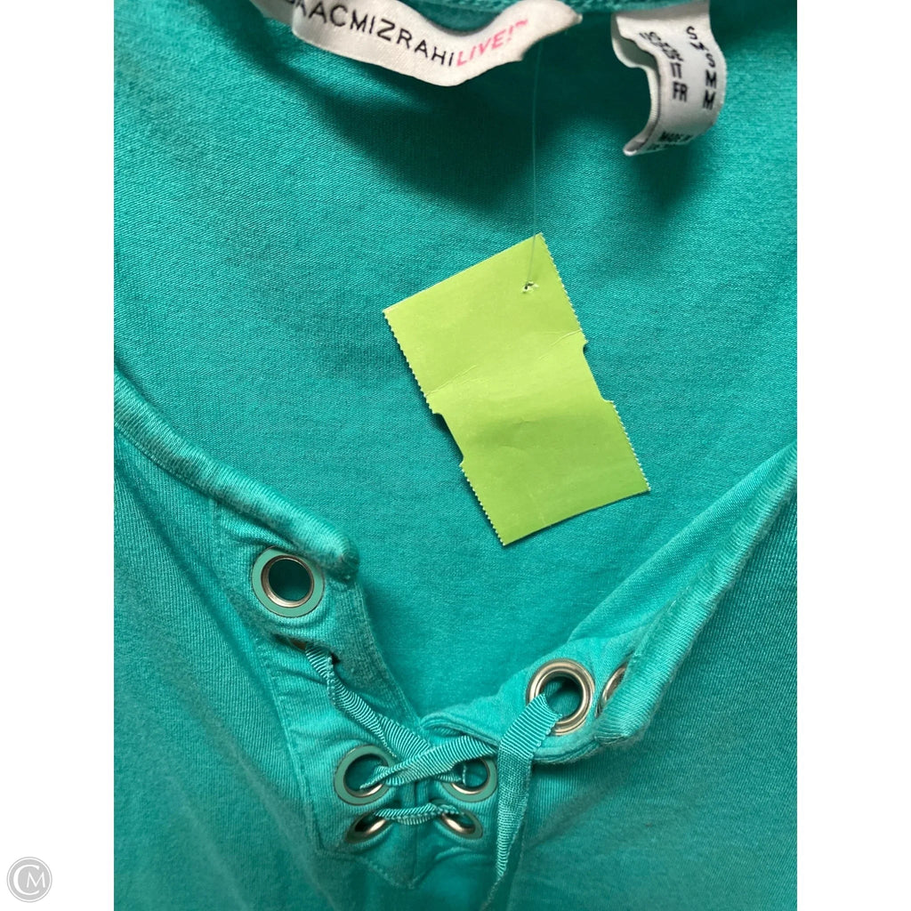 Top Sleeveless By Isaac Mizrahi Live Qvc In Teal, Size: S
