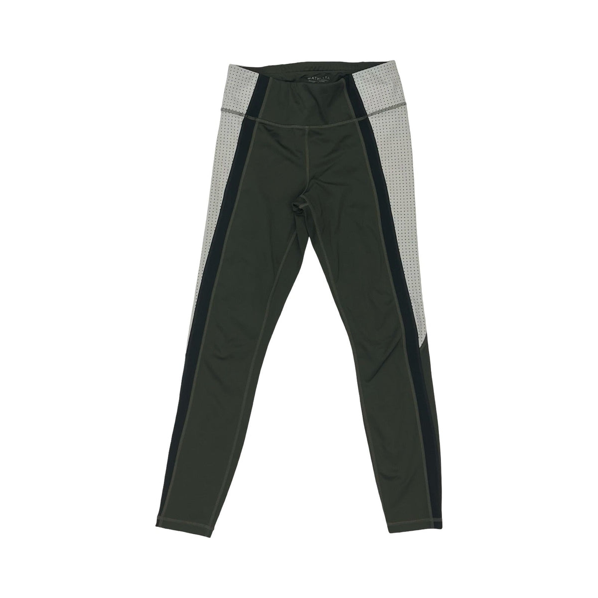 Athletic Leggings By Athleta In Green, Size:S