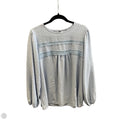 Top Long Sleeve By Clothes Mentor In Blue, Size: 2x