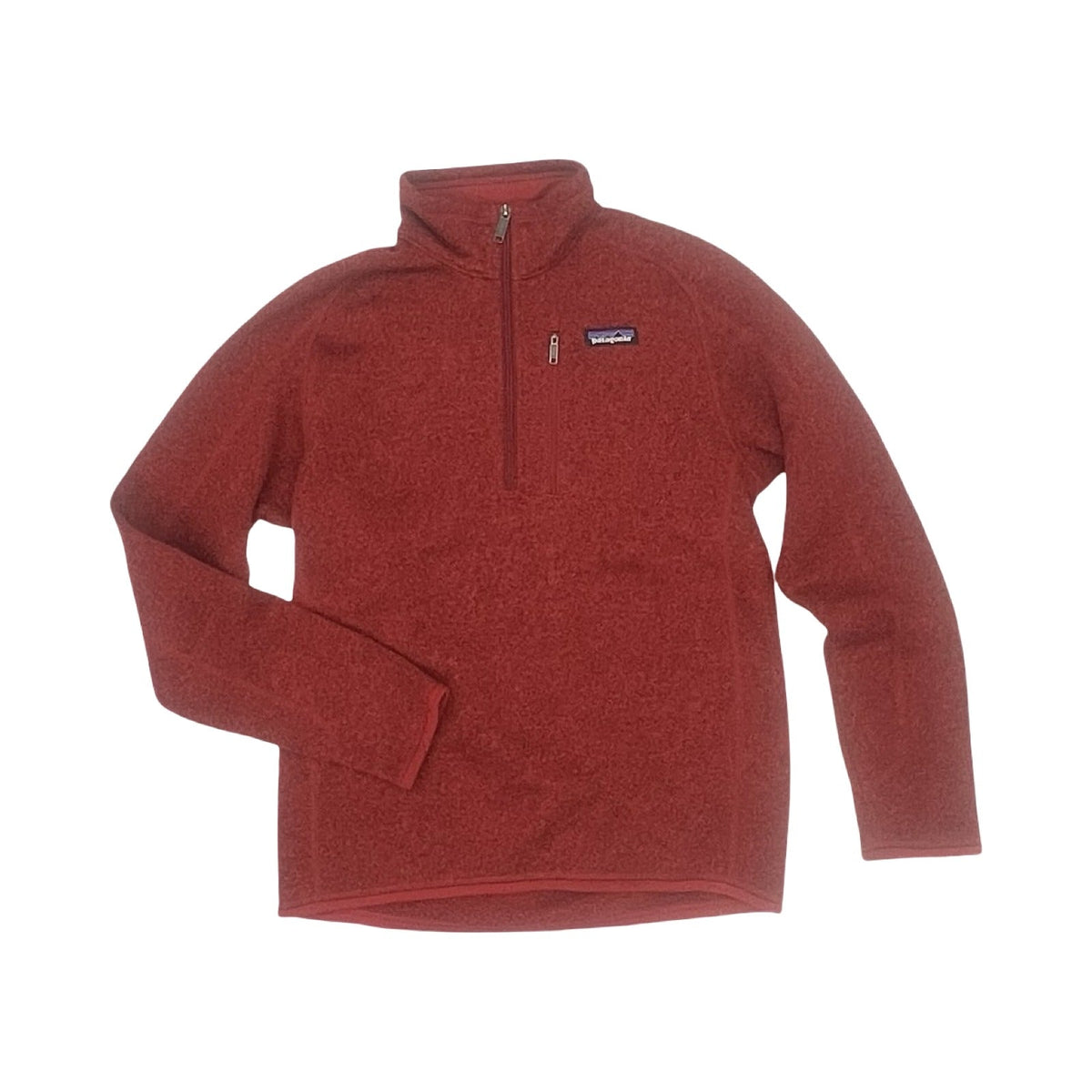 Athletic Sweatshirt Collar By Patagonia In Red, Size:S