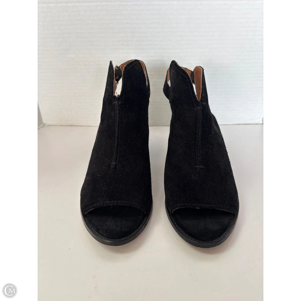 Sandals Designer By Frye In Black, Size: 9