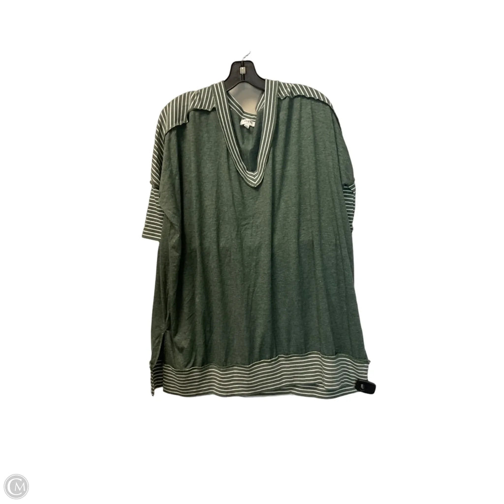 Top Short Sleeve By Umgee In Green, Size: S