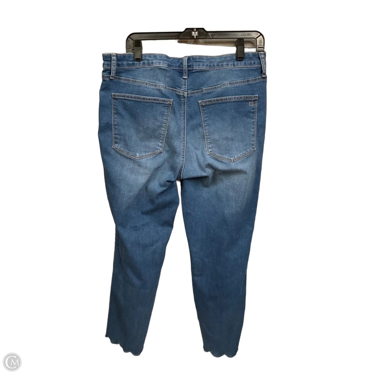 Jeans Cropped By Crown And Ivy In Blue Denim, Size: 14