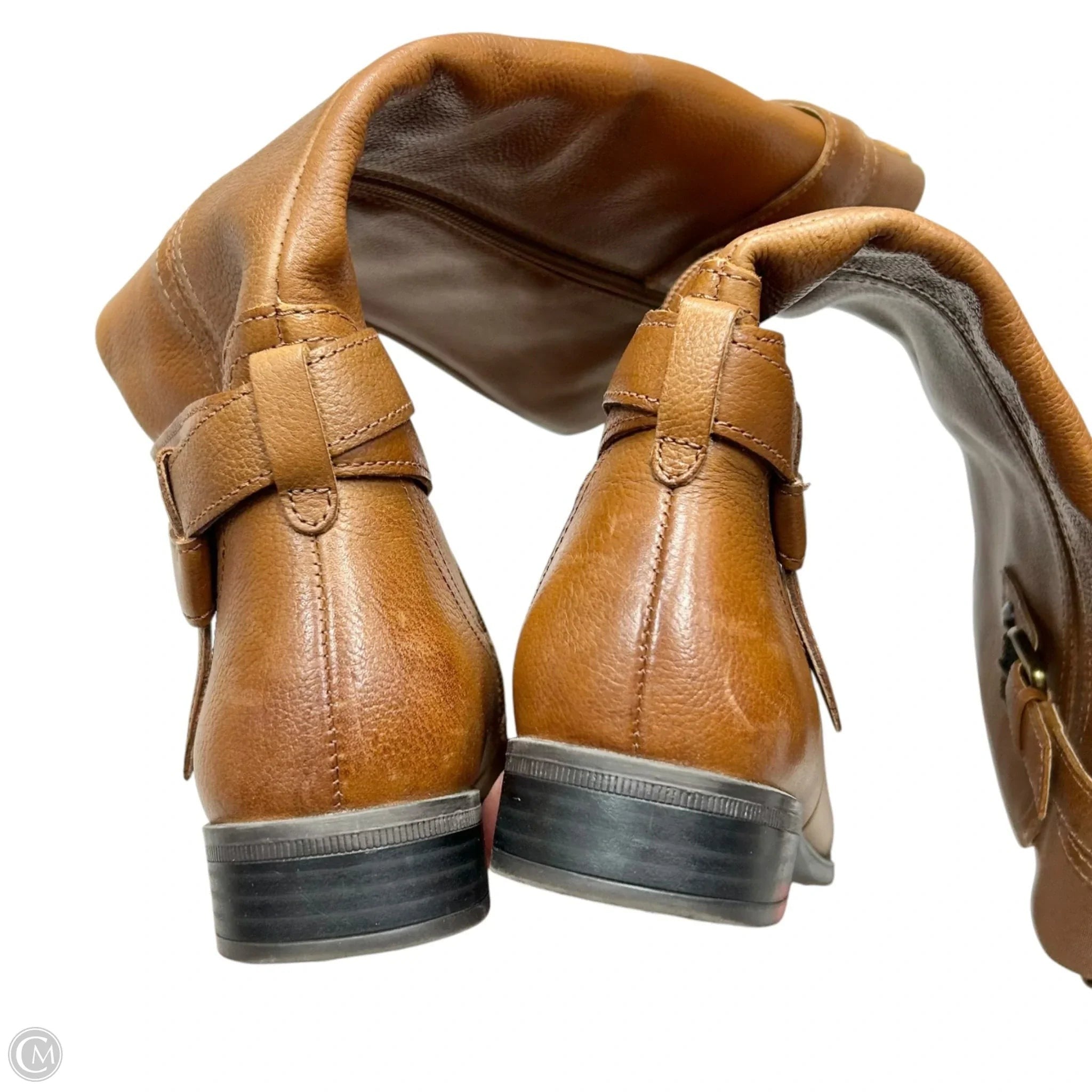 Boots Knee Flats By Naturalizer In Tan, Size: 7.5