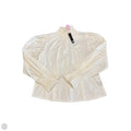 Blouse Long Sleeve By Velvet Heart In Cream, Size: L
