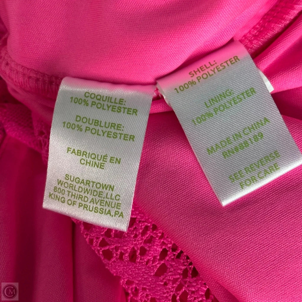 Romper Designer By Lilly Pulitzer In Pink, Size: Xl