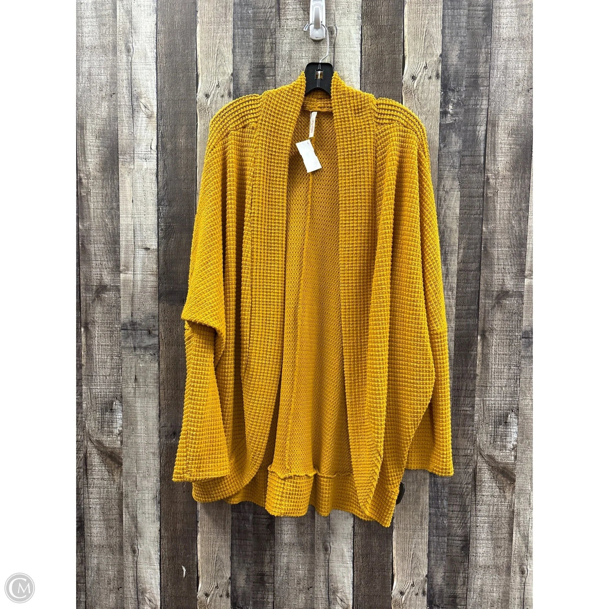 Sweater Cardigan By My Story In Yellow, Size: L