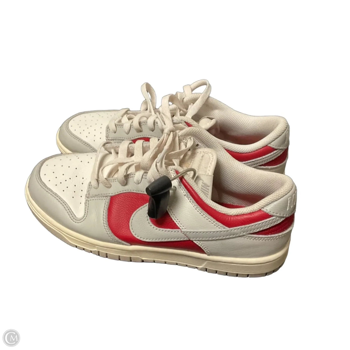 Shoes Athletic By Nike In Grey & Red, Size: 8