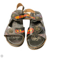 Sandals Heels Wedge By Spring Step In Black, Size: 10
