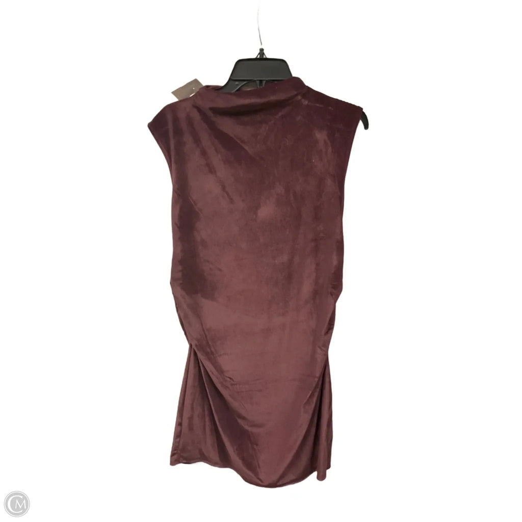 Dress Casual Midi By A New Day In Purple, Size: Xl