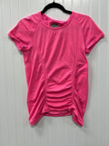 Athletic Top Ss By Athleta In Pink, Size:M
