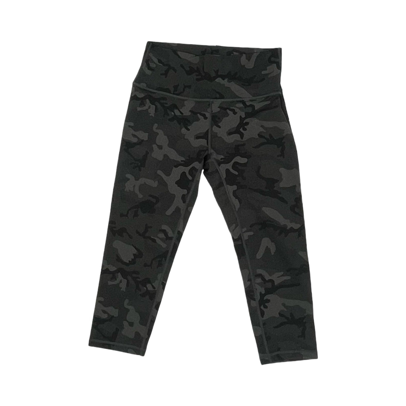 Athletic Leggings Capris By Zyia In Camouflage Print, Size:M