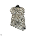 Top Short Sleeve By Chicos In Animal Print, Size: S