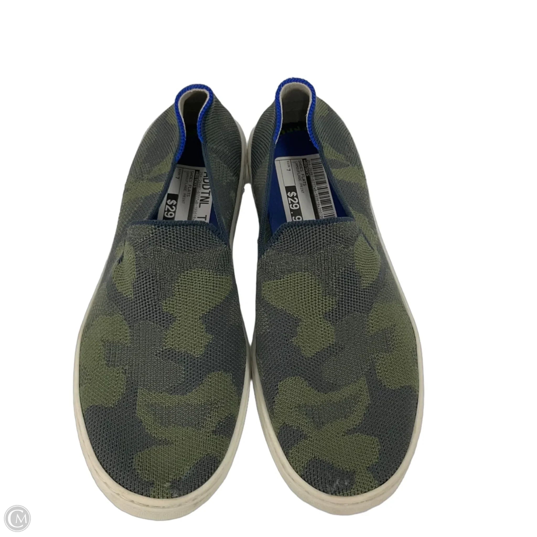 Shoes Flats By Rothys In Camouflage Print, Size: 7