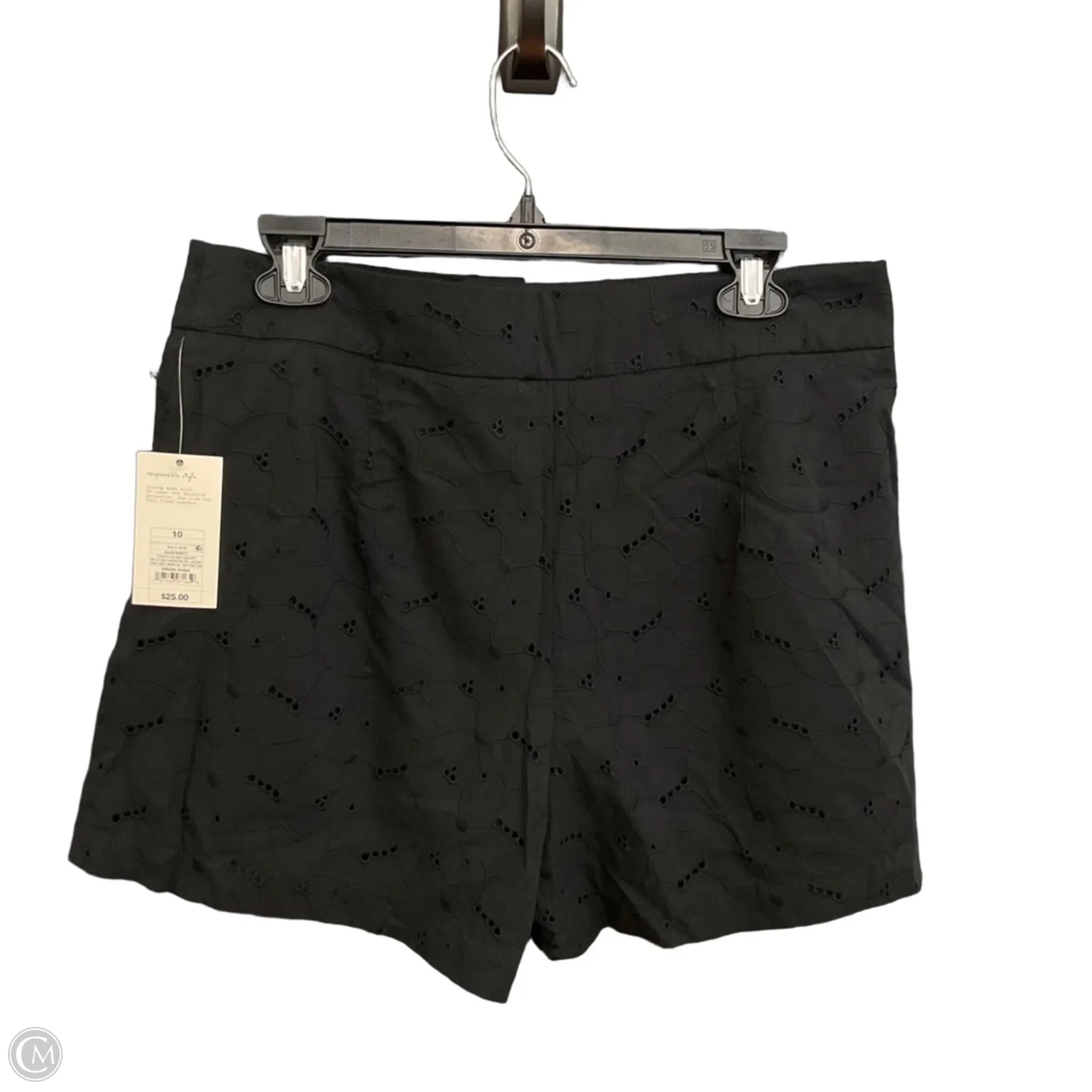 Shorts By A New Day In Black, Size: 10